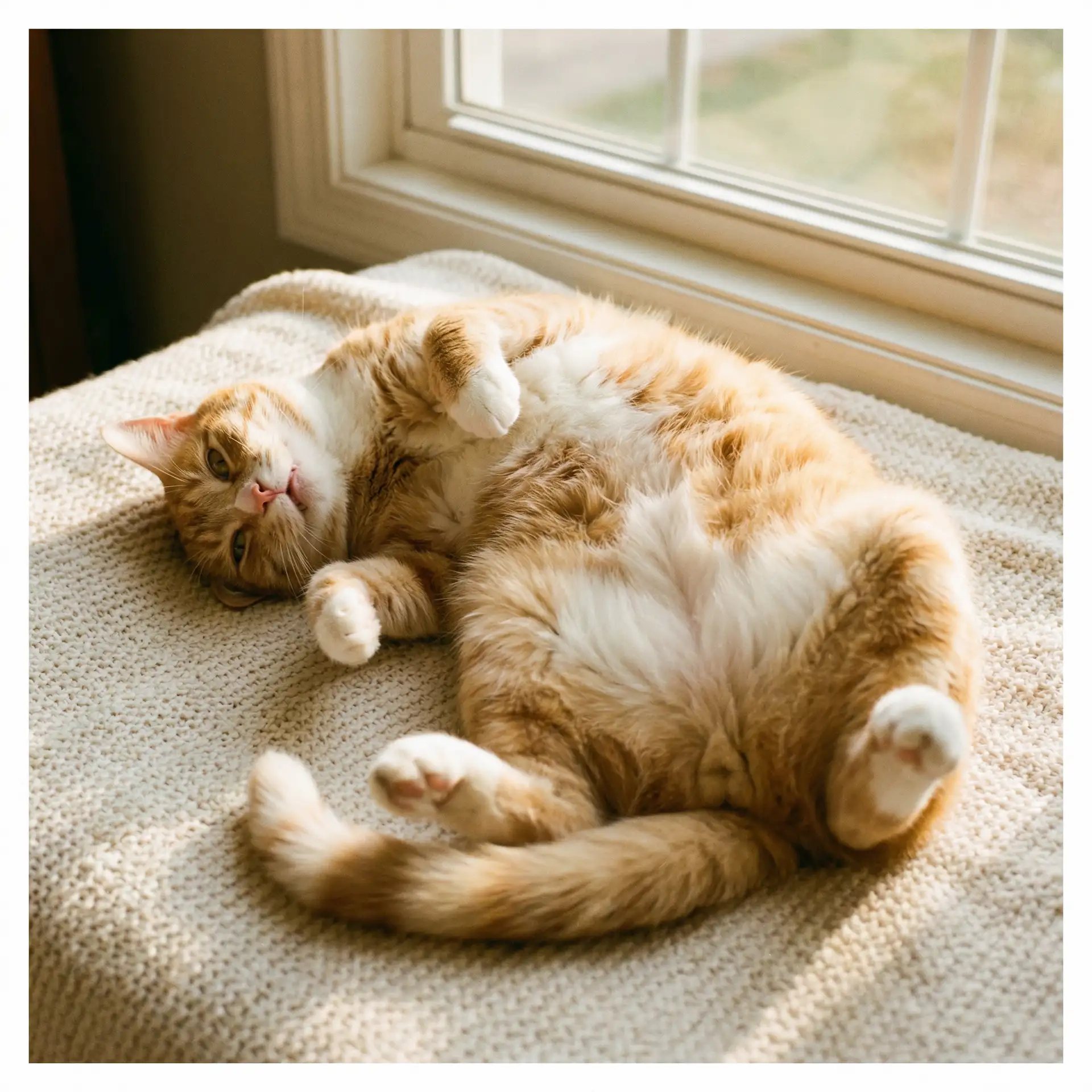 猫咪仰躺露出肚皮 - 爱的人韩剧在线观看